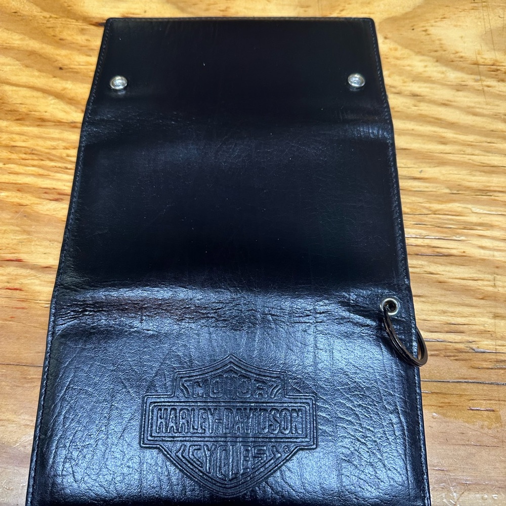 Harley Davidson leather wallet